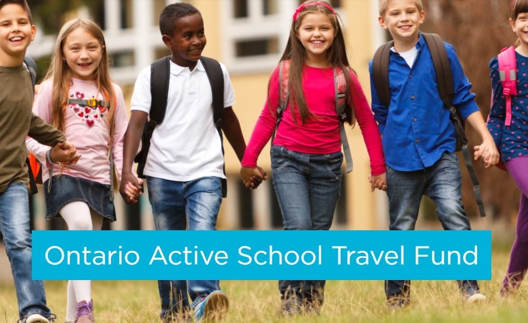 Funding for Active School Travel initiatives in Ontario