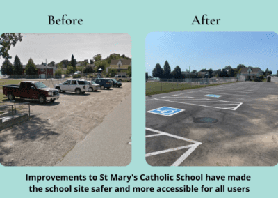Blind River continues support for active school transport with improved infrastructure
