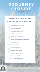 Stonebridge PS Journey Outside Challenge