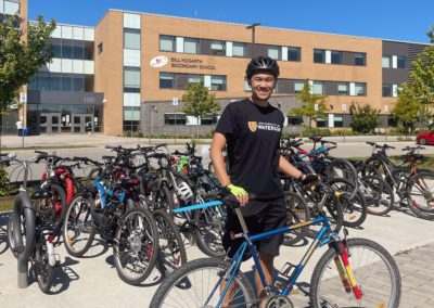 Student leader talks about his high school’s booming cycling culture